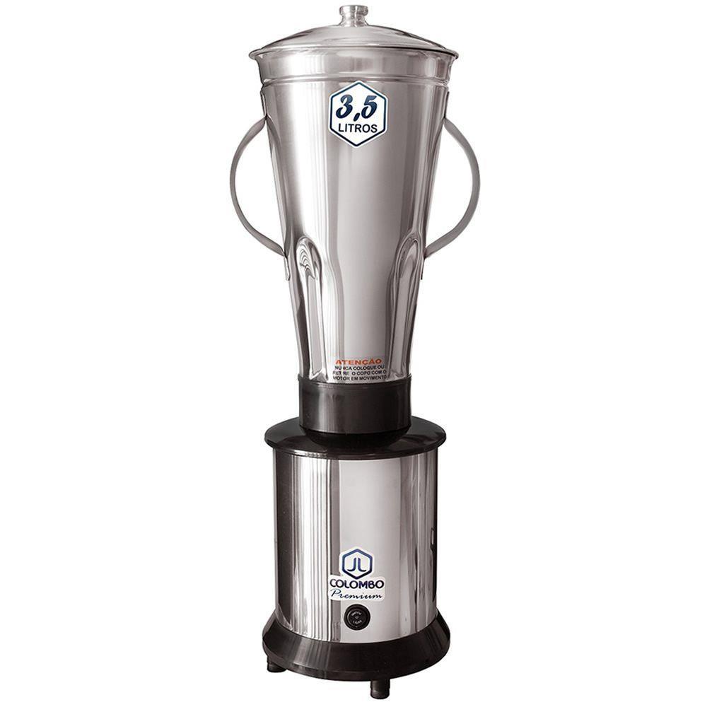 Liquidificador Baixa Rotação Copo Inox 3,5 Litros 220v - JL Colombo
