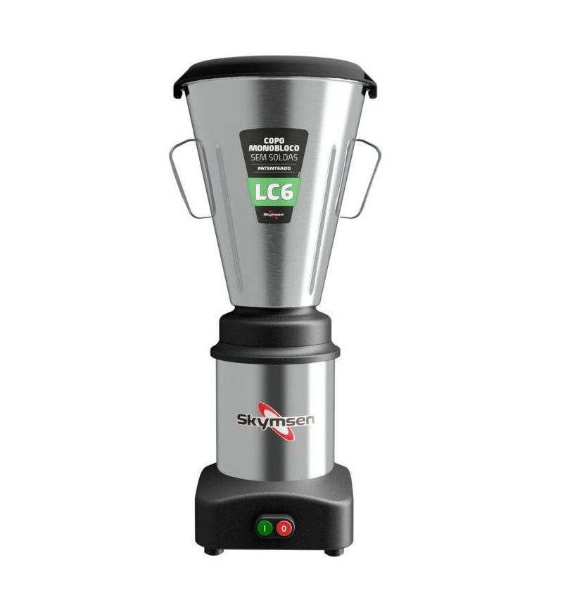 Liquidificador Industrial 06 Litros Copo Inox Monobloco LC6 220v - Skimsen