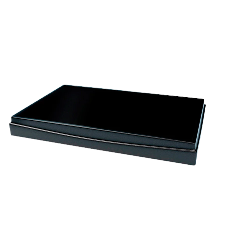 Mesa Térmica Fria Gelo X De Vidro Temperado Preto LC1708 - Le Cook