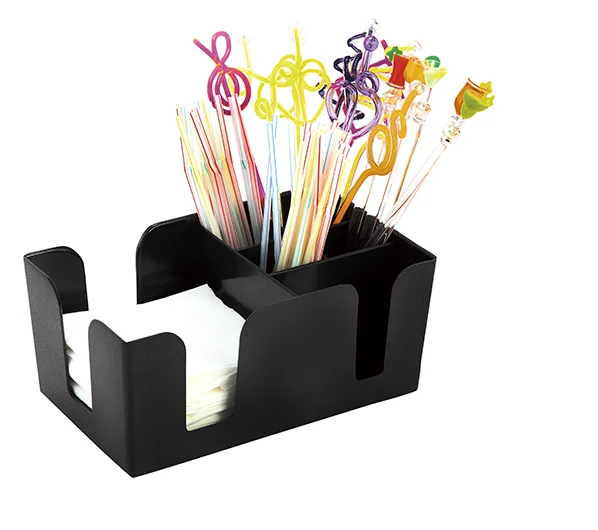 Organizador De Mesa Preto 24x14x10 cm - Grassoeti