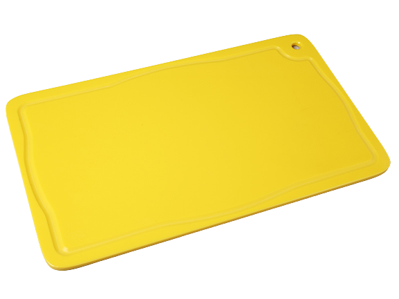 Placa De Corte Amarela Com Canalet Altileno 50x30x1cm- Pronyl