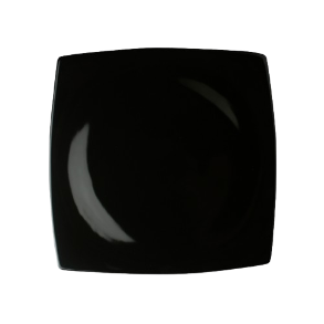 Prato Para Sobremesa Preto Oriental 20 cm CX 12PÇ - Germer