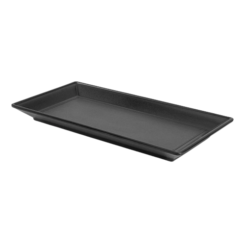 Prato Retangular Preto 26x31cm Melamina GX5376 - Mix