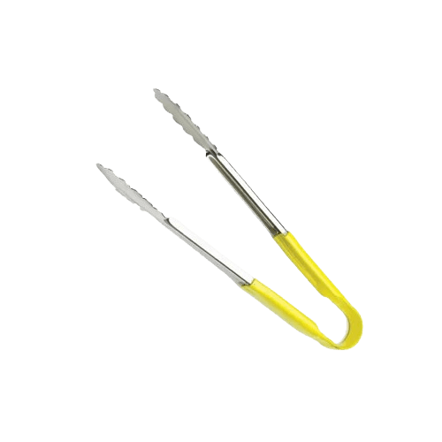 Pegador Inox Em Vinil 24 cm Amarelo - Grassoeti
