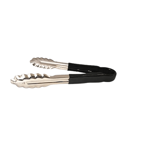 Pegador Inox Em Vinil 24 cm Preto - Grassoeti