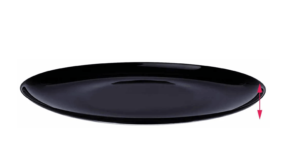 Prato Redondo Meridional Mesa Preto 27 cm - Original Line