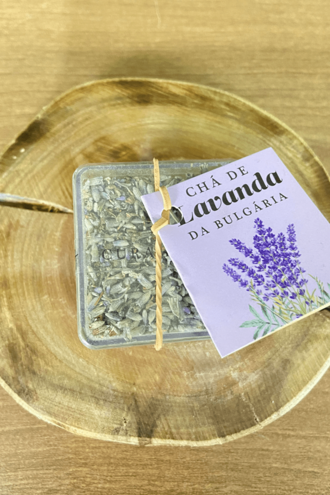 Ch de Lavanda da Bulg ria Cura Herbal 10g Pocket