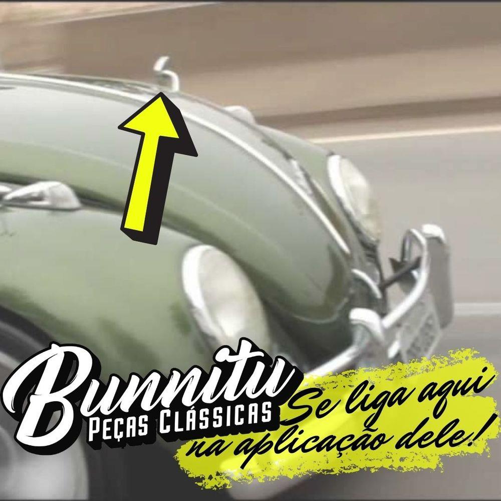 Espelho Retrovisor Linha Standard VW Fusca Modelo Albert  Califórnia -  Lado Motorista :