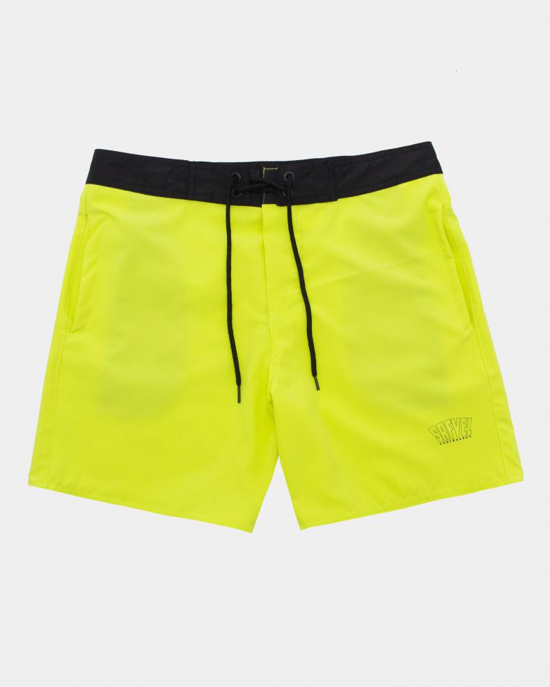 Boardshorts Surfavel Basic Writing (Neon) :