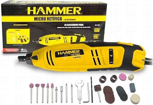 Mini Retifica MICRO RETÍFICA HAMMER 220V 150W : Ferramentas Elétricas - Retíficas ...