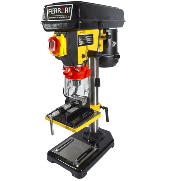 Furadeira Bancada Com Morça FG-13 350W 220V Ferrari : Ferramentas