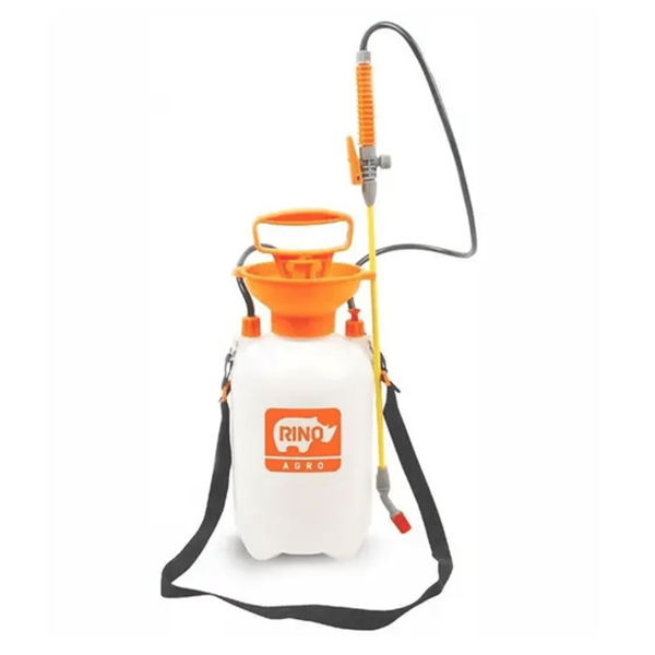 Pulverizador Manual De Pressão Acumulada 5 Litros Rino Bomba de