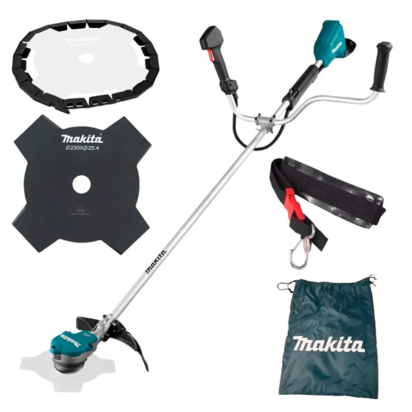 Roçadeira à Bateria DUR368AZ 18V com 4 Baterias Carregador e
