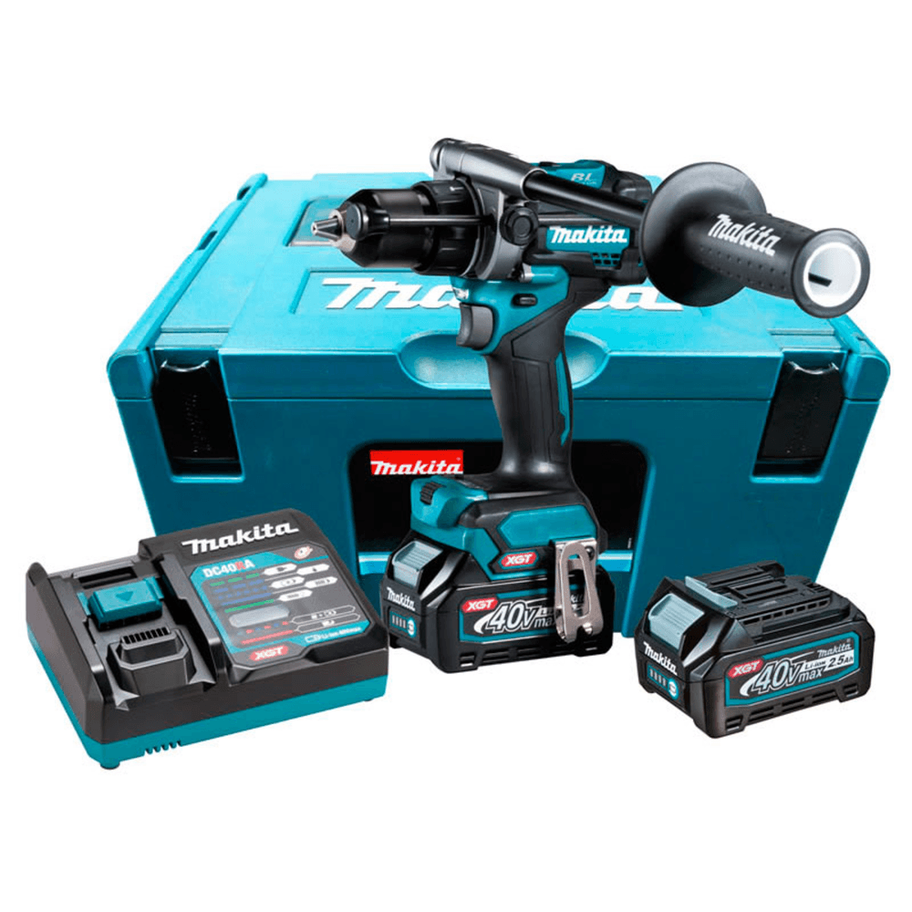 Furadeira de Impacto a Bateria HP001GD201 40V Carregador+2 Bat. e