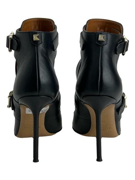 SAPATO VALENTINO COURO TORNOZELEIRA PRETO 36 : Sapatos : Trash Chic