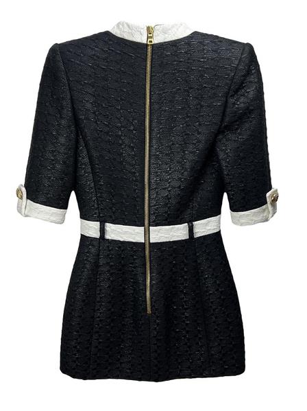 VESTIDO BALMAIN ALG/POLIESTER CHANEL P&B P Roupas