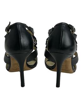 SANDALIA JIMMY CHOO COURO FRANJAS PRETA 37,5 : Sapatos : Trash Chic