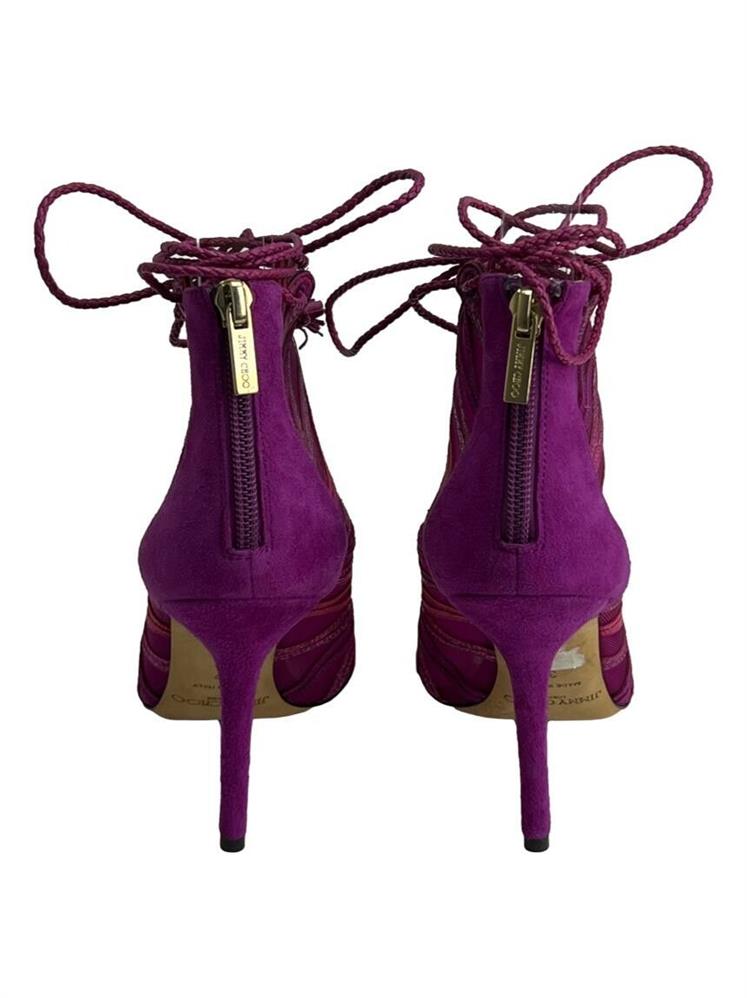 SANDALIA JIMMY CHOO TULE ANCLE BOOT HORTENCIA 36 : Sapatos : Trash