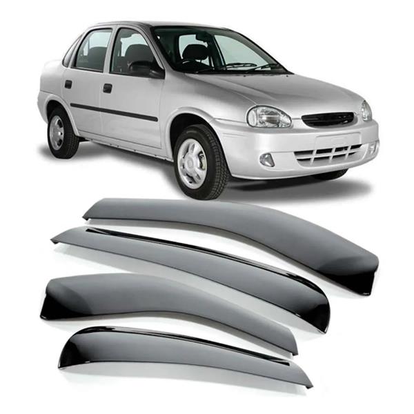Calha Chuva Corsa Classic 2004 a 2016 4 Portas