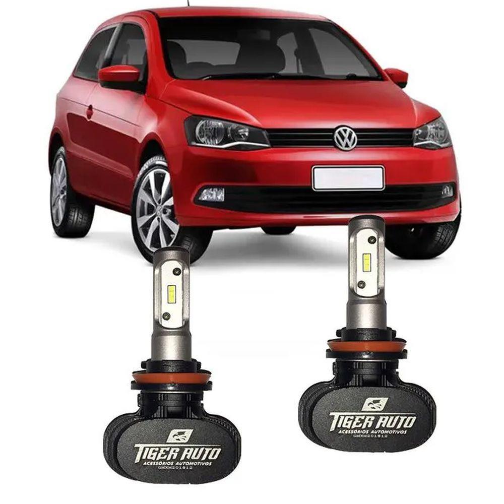 Kit Lampada Led Farol Milha Gol G5 2008 2009 2010 2011 2012 4000 lumens ...