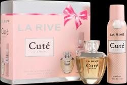 Kit Cutê La Rive Feminino - Eau de Toilette 100ml Desodorante 150ml - La Rive Atacado