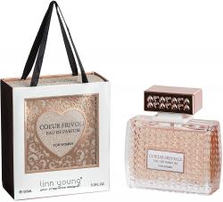 PRODUTO NA CAIXA SEM PLASTICO CELOFANE - Coeur Frivole Linn Young Perfume Feminino - EDP 100ml - Linn Young Atacado