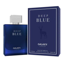PRODUTO NA CAIXA SEM PLASTICO CELOFANE - Deep Blue Galaxy Plus Concept Perfume Masculino EDP 100ml - Atacado Galaxy Plus Concept