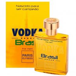 Vodka Brasil Amarelo Paris Elysees Perfume Mascuilino de 100 Ml - Paris Elysees Atacado