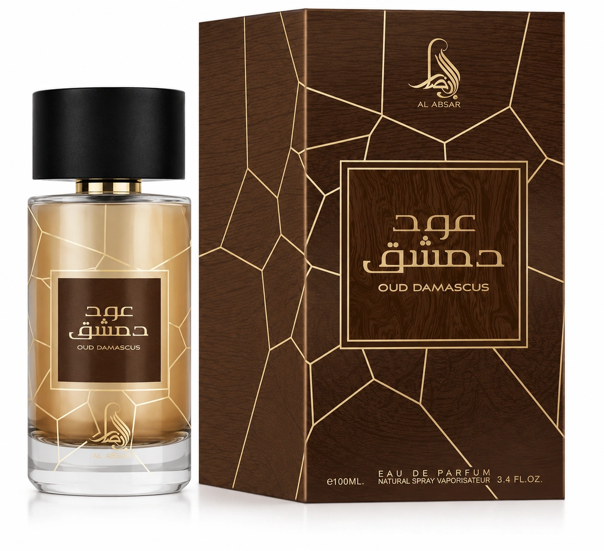 Al Absar Oud Damascus Edp Perfume Feminino 100 ml - Al Absar Atacado