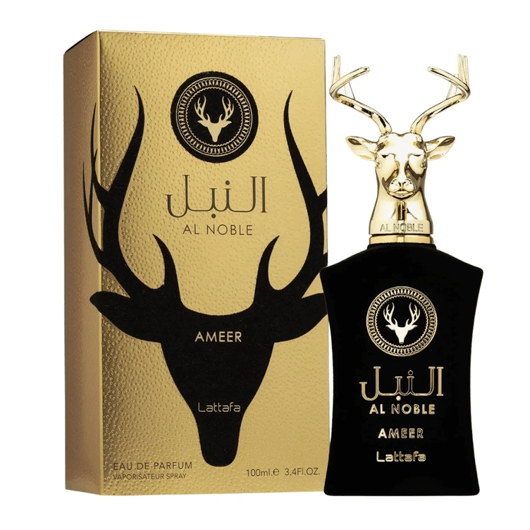 Al Noble Ameer Lattafa EDP - Perfume Unisex 100ml - Perfumes Árabes Lattafa no Atacado