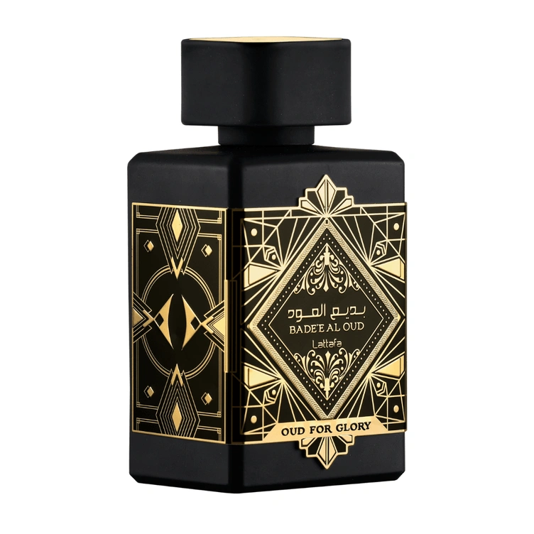Badee Al Oud For Glory Lattafa Perfume Árabe Unissex EDP 100ml- Perfumes Árabes Lattafa no Atacado