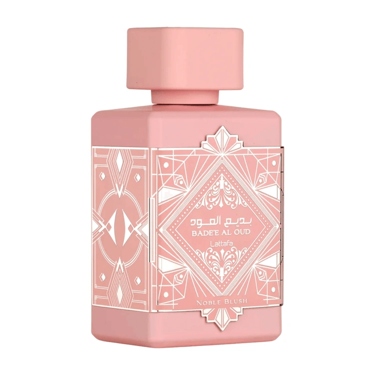 Badee Al Oud Noble Blush Lattafa - Perfume Árabe Feminino -EDP 100ml - Lattafa no Atacado
