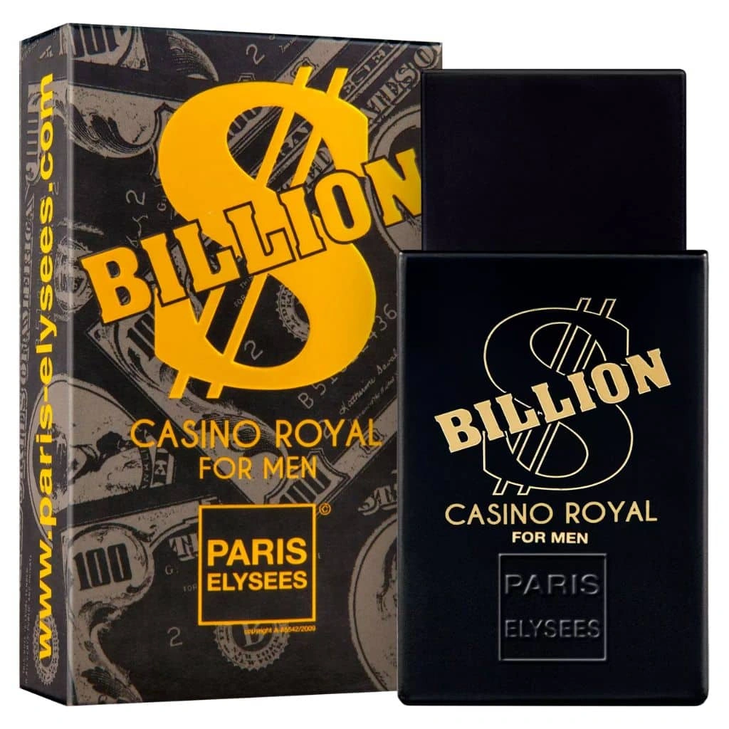 Billion Casino Royal Paris Elysees Perfume Masculino de 100 Ml - Paris Elysees Atacado