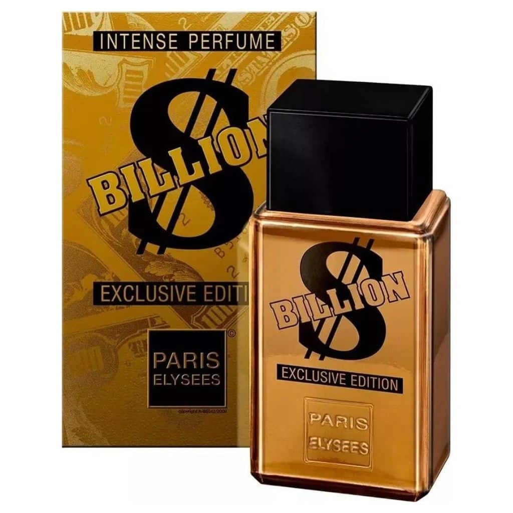 Billion Exclusive Edition Paris Elysees Perfume Masculino EDT 100ml - Paris Elysees Atacado