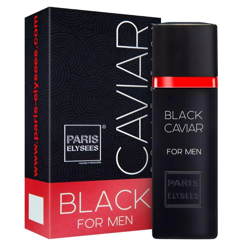 Black Caviar Paris Elysees Caviar Collection Perfume Masculino de 100 ml - Paris Elysees Atacado