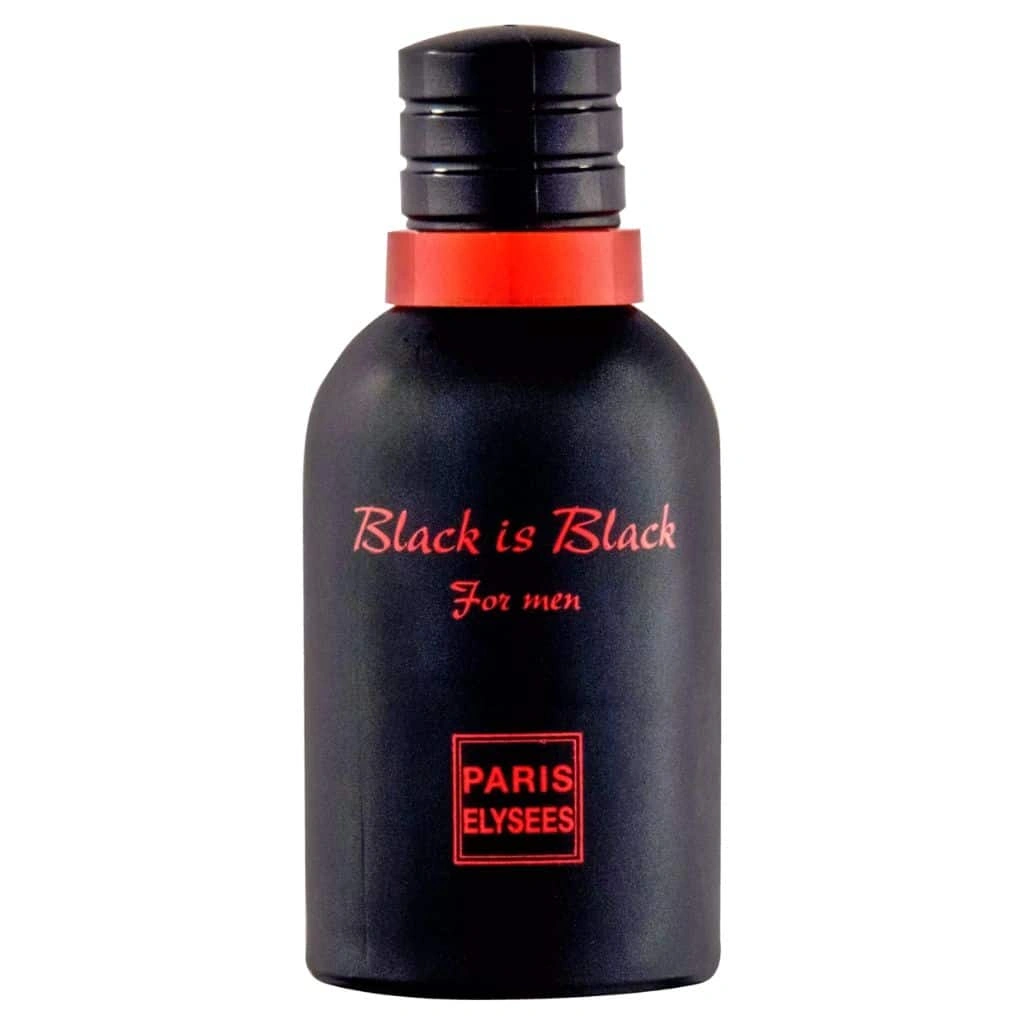 Black Is Black Paris Elysees Perfume Masculino de 100 Ml - Paris Elysees Atacado