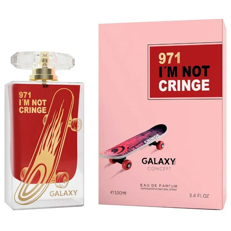 I’m Not Cringe 971 Galaxy Concept Plus Perfume Feminino EDP de 100 ml - Galaxy Concept Atacado