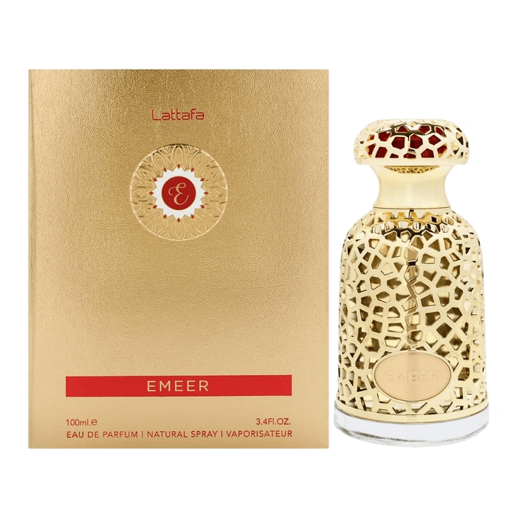 Perfume Árabe Emeer Lattafa Eau de Parfum Unisex 100ml - Lattafa Atacado