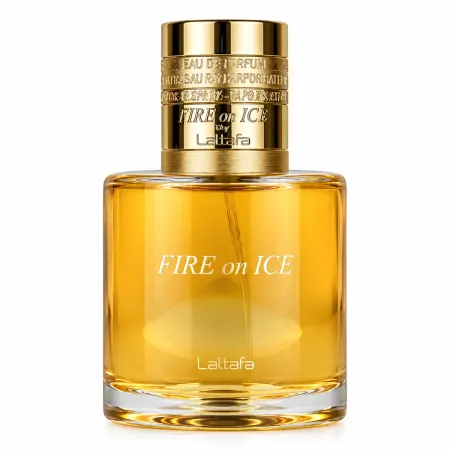 Perfume Árabe Fire On Ice Lattafa Eau de Parfum Unisex 110ml - Lattafa Atacado