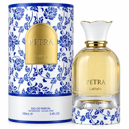Perfume Árabe Petra Lattafa Feminino EDP 100ml - Lattafa Atacado