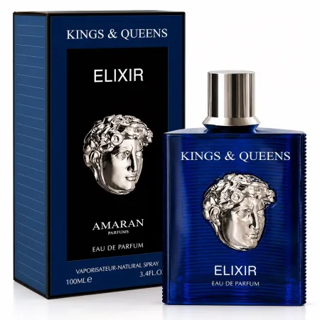 Amaran Kings & Queens Elixir Eau de Parfum Masculino 100ml - Amaran Atacado