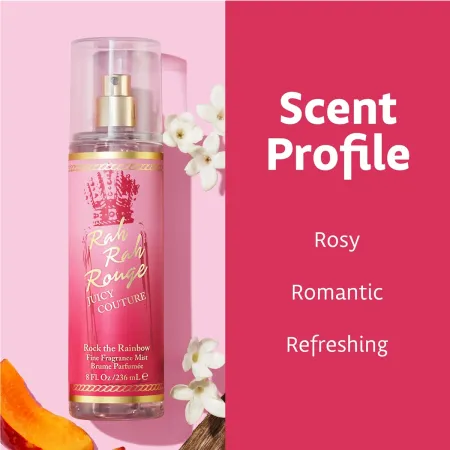 Body Mist Juicy Couture Rock The Rainbow Rah Rah Rouge 236ml - Juicy Couture Atacado