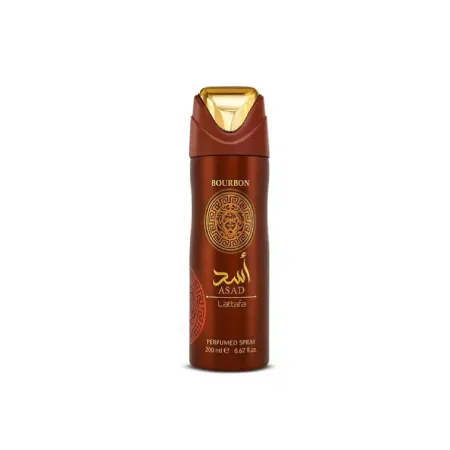 Desodorante Asad Bourbon Lattafa Unisex 200ml - Perfumes Árabes Lattafa no Atacado