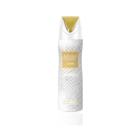 Desodorante Musamam White Intense Lattafa Unisex 200ml - Perfumes Árabes Lattafa no Atacado