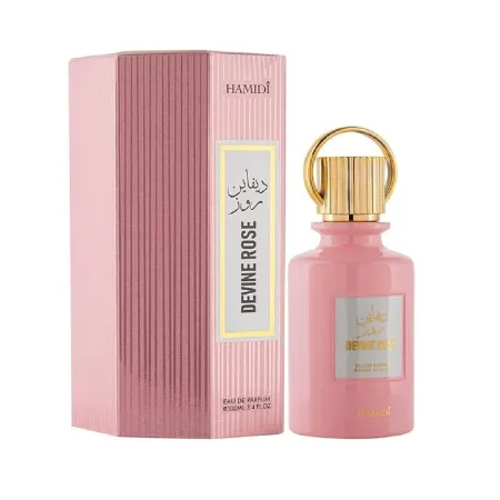 Divine Rose Hamidi EDP Perfume Árabe Feminino de 100ml - Perfumes Árabes Hamidi no atacado