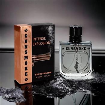 Gunsmoke Intense Explosion Linn Young - Perfume Masculino Edt 100 Ml - Linn Young Atacado