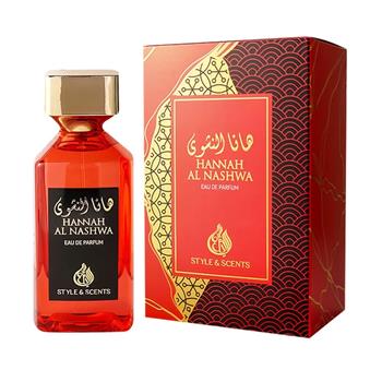 Hannah Al Nashwa Style And Scents Perfume Feminino EDP 100ml - Atacado de Perfumes Arabes Style And Scents