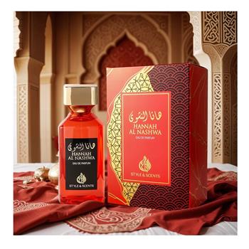 Hannah Al Nashwa Style And Scents Perfume Feminino EDP 100ml - Atacado de Perfumes Arabes Style And Scents