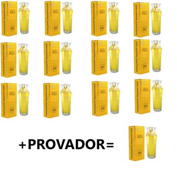KIT COM 12 Billion Woman Paris Elysees Perfume Feminino de 100 Ml + Um Provador - Paris Elysees Atacado