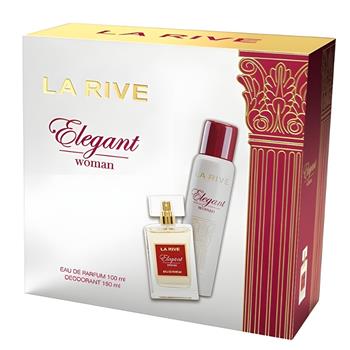 KIT Elegant Woman La Rive EDP 100 ml e Desodorante de 150ml - La Rive Atacado